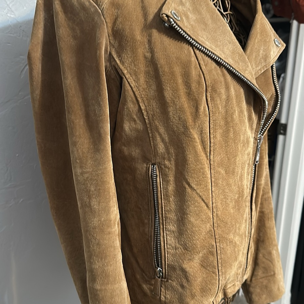 Bcbgeneration Light Brown Suede Jacket. Women’s S… - image 3
